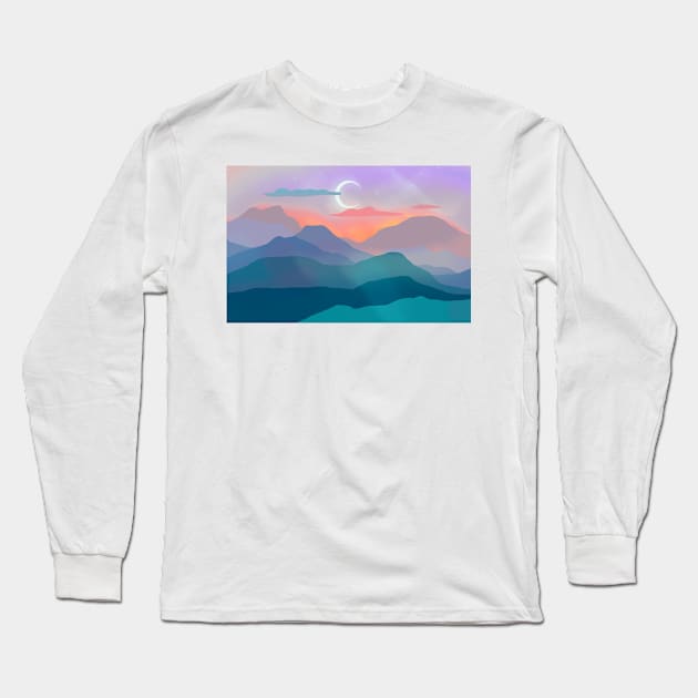 desert nights *real* Long Sleeve T-Shirt by vita95gelman